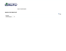 Tablet Screenshot of feedstuffs.norfor.info